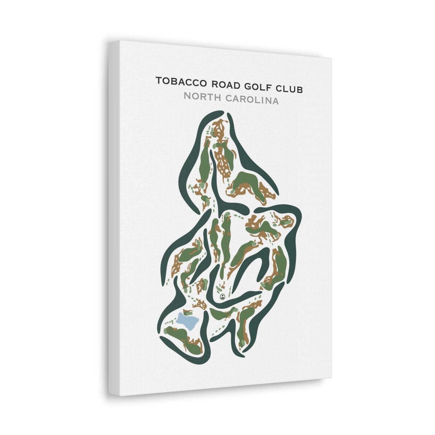 Tobacco Road Golf Club, North Carolina - Printed Golf Courses by Golf Course Prints